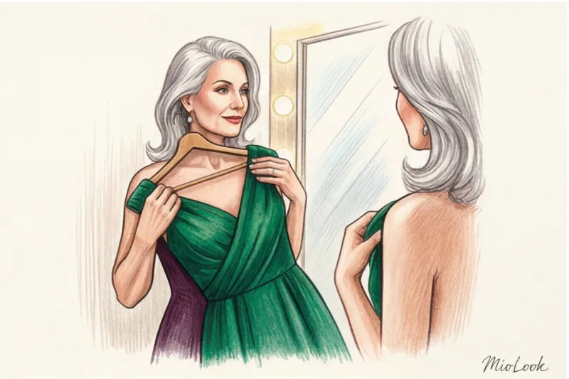 Вечерние и нарядные образы для женщин 50+: как одеться на торжество - 7