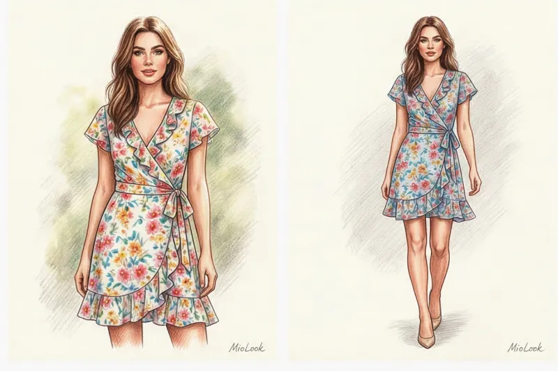 Платье с запахом - 3