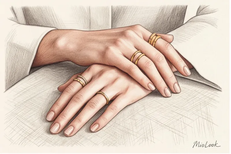 Як носити кілька кілець: правила поєднання та тренди