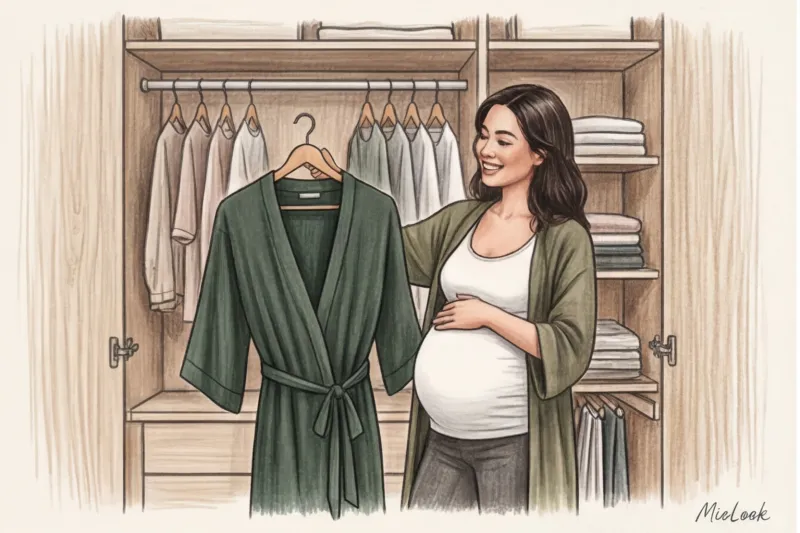 Домашний гардероб для беременных и кормящих: красота и практичность - 4
