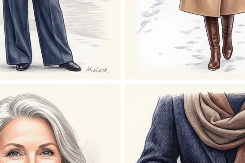 Зимняя верхняя одежда для женщин старше 50: от пуховиков до пальто - 5