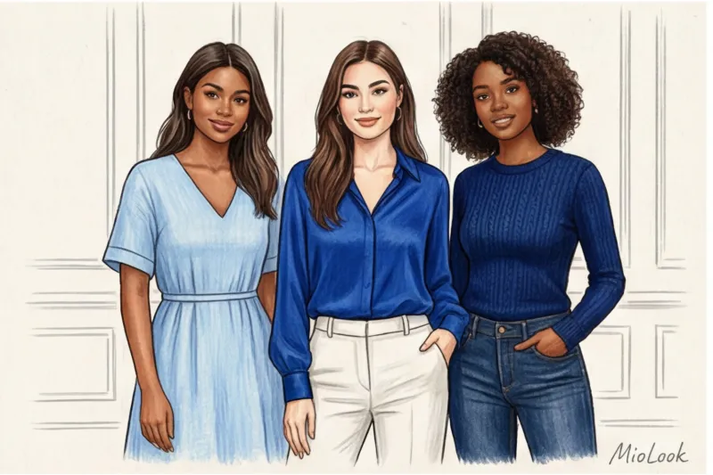 Синий цвет в одежде: благородные сочетания на каждый день - 4