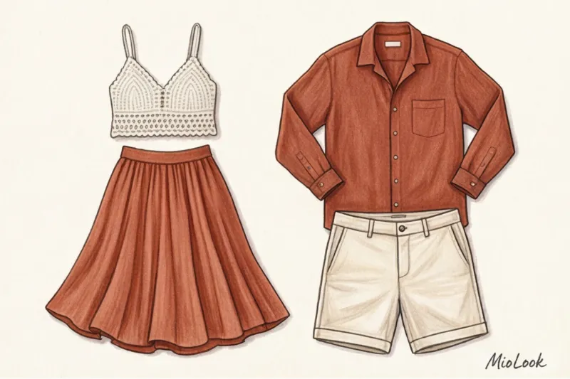 Парные образы для отпуска и моря: собираем чемодан на двоих - 2