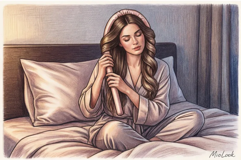 Быстрая укладка на длинные волосы: как сэкономить время утром - 8