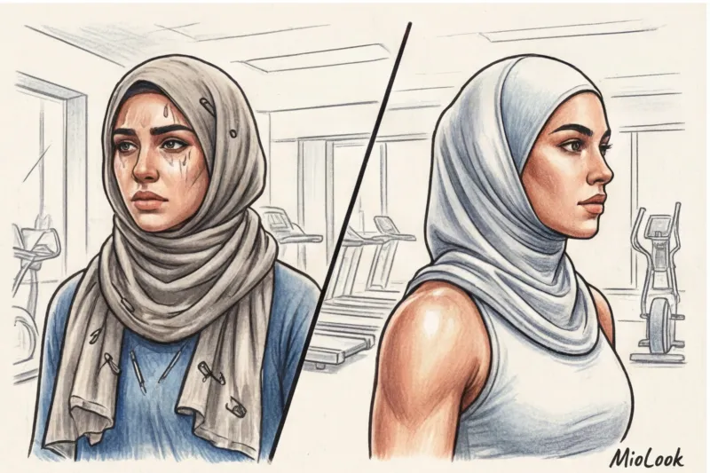 Спортивный хиджаб: как выбрать удобный и дышащий головной убор для тренировок - 7