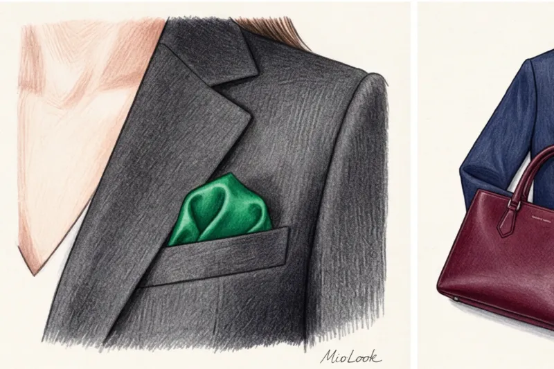 Яркие акценты в деловом образе: как добавить цвет при строгом дресс-коде - 7