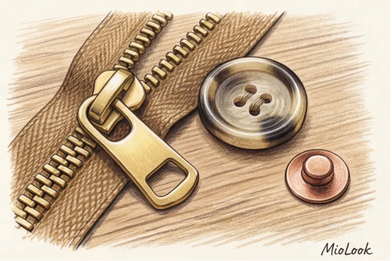 Как проверить фурнитуру на одежде: секреты качества