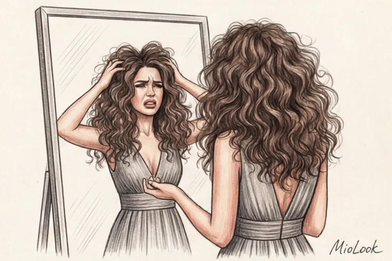 Какая прическа подойдет под V-образный вырез: лучшие укладки для глубокого декольте - 5