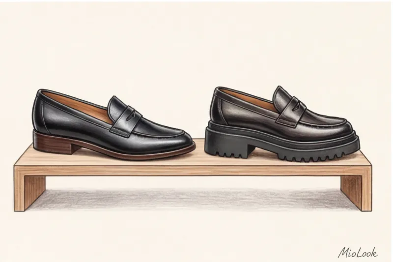 С чем носить женские лоферы: от офиса до повседневных образов - 7