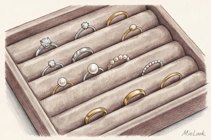 Трендовый сет: как правильно и стильно носить несколько колец на руках - 5