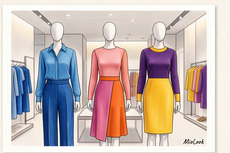 Колорблок в одежде: правила создания контрастных образов - 3