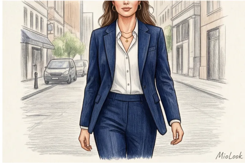 Синий цвет в одежде: благородные сочетания на каждый день - 6