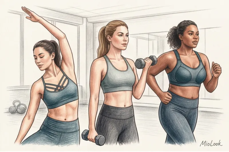 Как выбрать спортивный топ-бра: гайд по уровню поддержки - 2