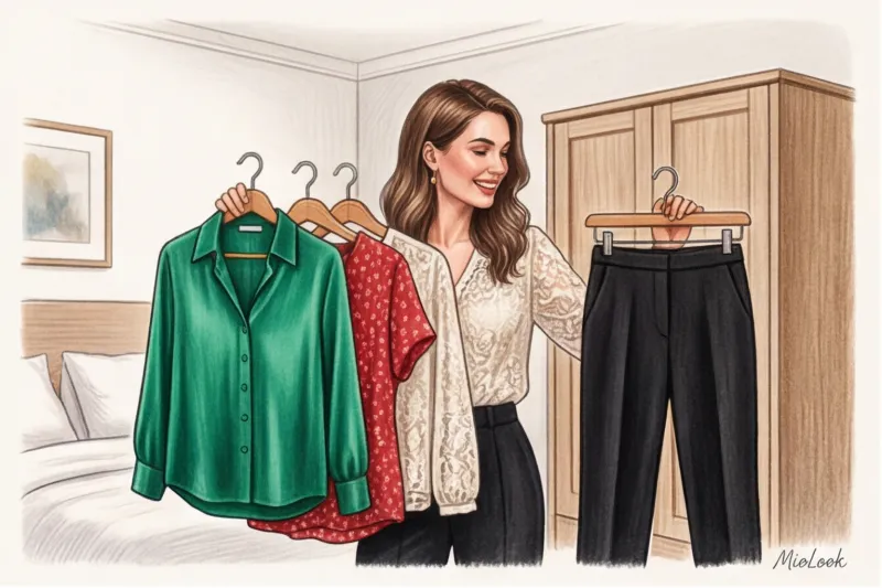 The perfect balance of tops and bottoms in your wardrobe