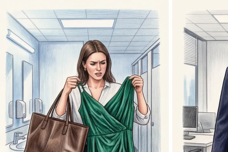 How to transform a daytime look into an evening one without unnecessary items