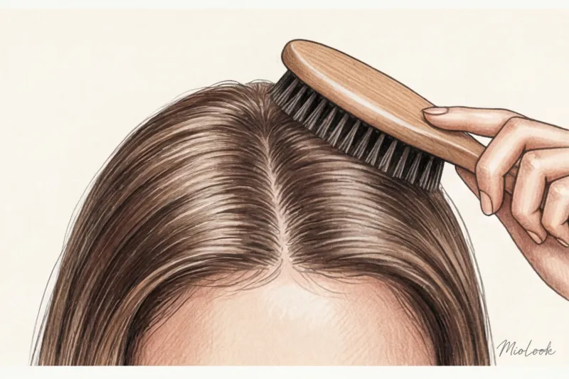 Прически в стиле Clean Girl: гладкий пучок и идеальные локоны - 8