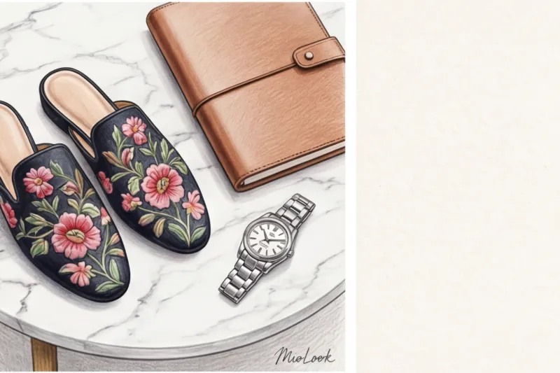 Акцентные детали: как вписать обувь и сумки с принтом в базовый гардероб - 6