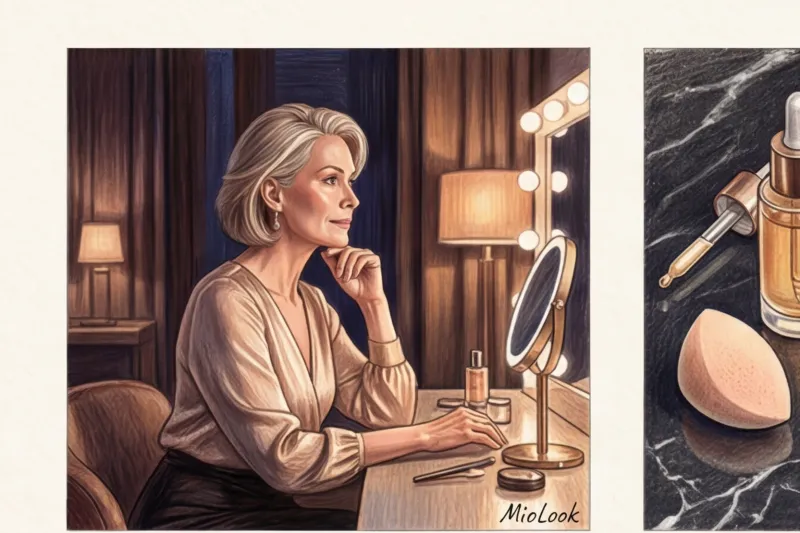 Вечерний возрастной макияж: секреты роскошного образа
