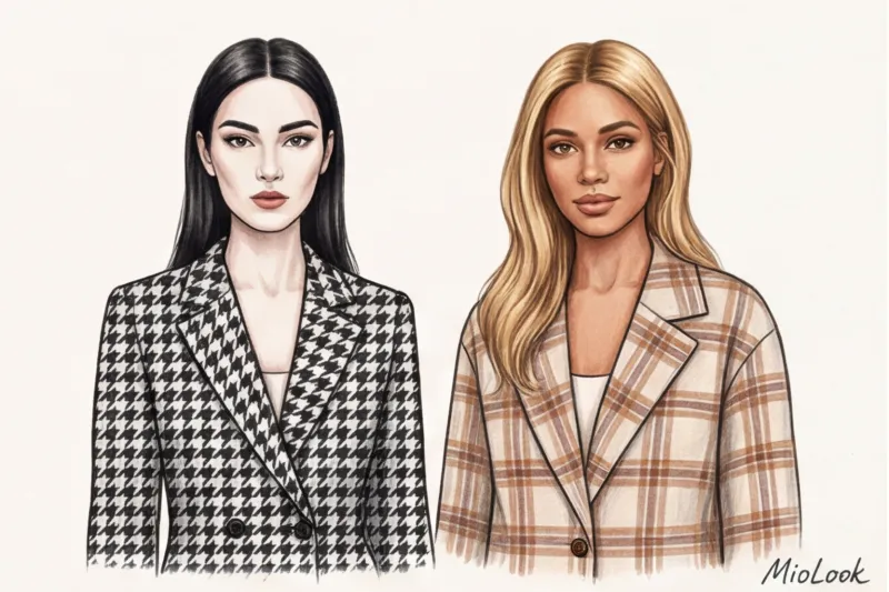 Как подобрать принт по уровню контрастности: масштаб, ритм и геометрия узоров - 4