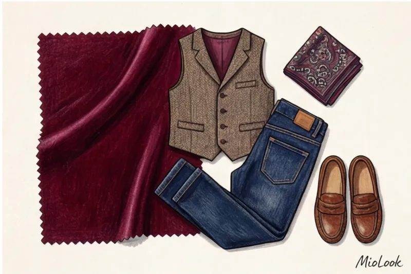 Праздничный стиль для папы и сына: от строгих костюмов до smart casual - 9