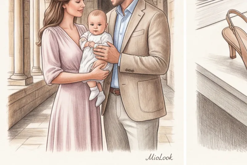 Family Look на крестины: светлые и элегантные образы - 7