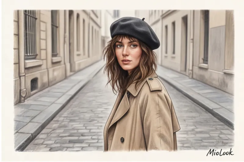 Аксессуары по-французски: шелковые платки, береты и минимализм - 3