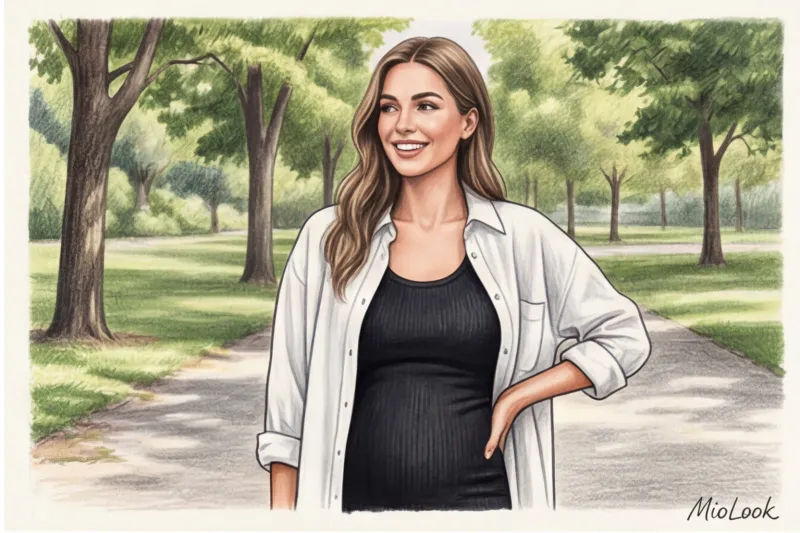 Одежда для кормящих, скрывающая живот: стильные приемы после родов - 3