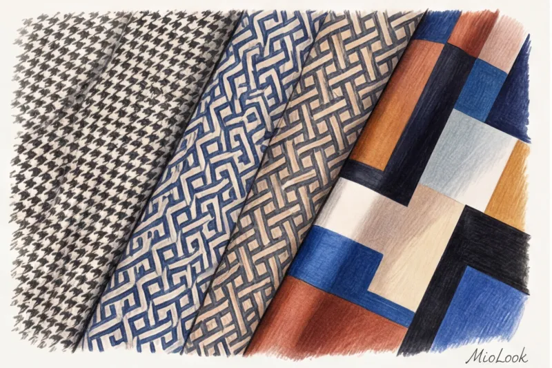 Принты корректирующие фигуру: геометрия в одежде - 4