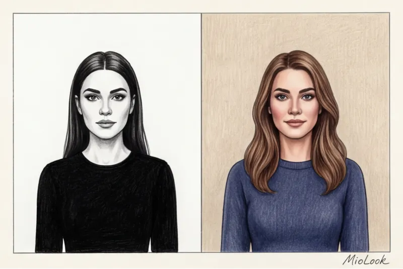 Как подобрать одежду под фон для видео, чтобы не сливаться со стеной - 2