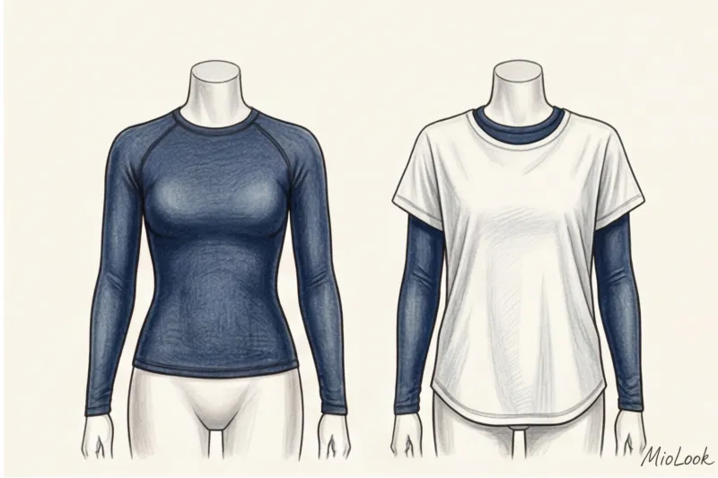 Женские рашгарды в скромной моде: как использовать компрессионную базу - 3