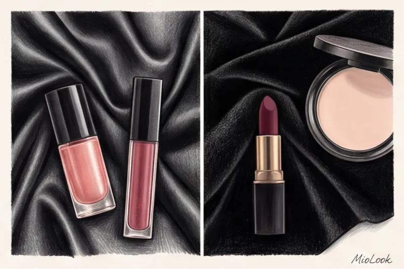 Макияж к черному платью: от классических стрелок до ярких акцентов - 2