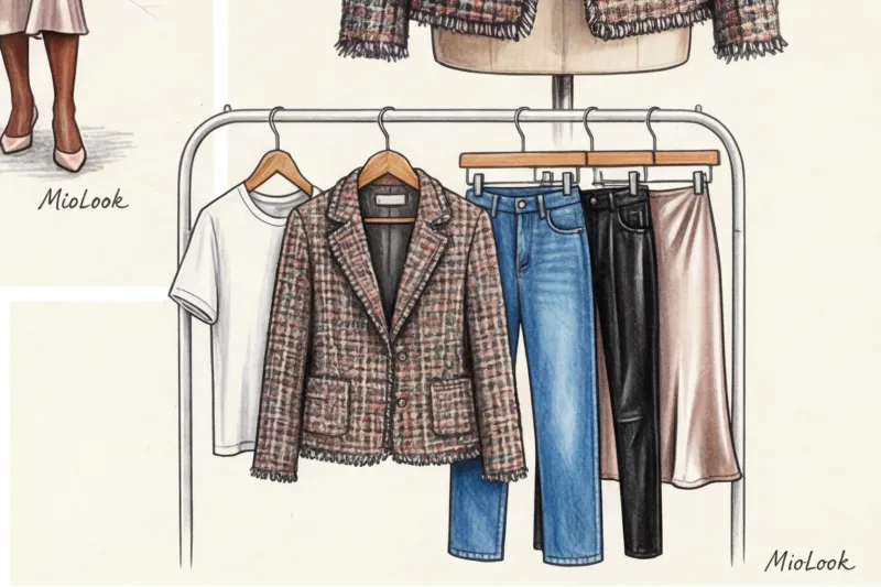 Твид без налета ретро: как носить фактурные жакеты, чтобы не выглядеть старомодно - 6