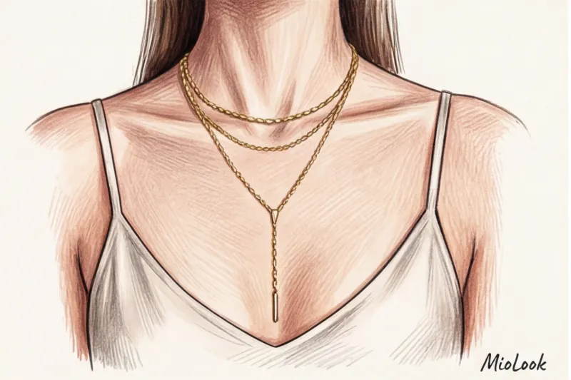 Как визуально удлинить шею: правильные вырезы и аксессуары - 4