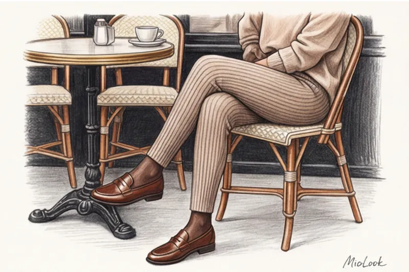 Трикотажные костюмы: как носить и не выглядеть как в домашней одежде - 8