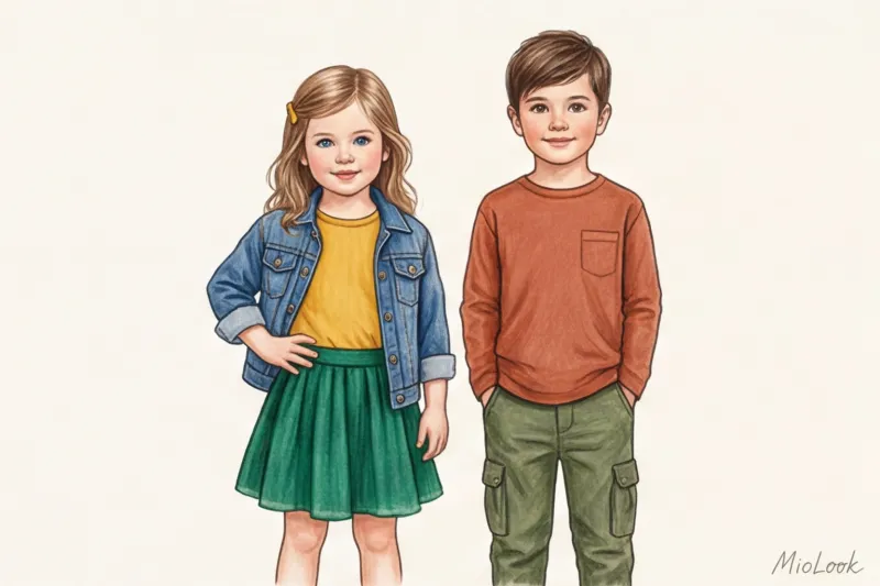 Как выбрать цветовую палитру для детского капсульного гардероба - 5