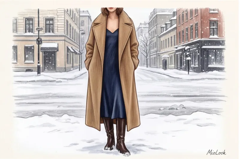 Бельевой стиль в modest fashion: с чем сочетать платья-комбинации - 6