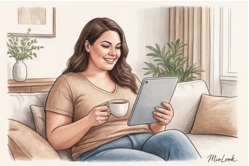 Выбор вечернего и свадебного платья plus-size: как примерить наряд онлайн - 7