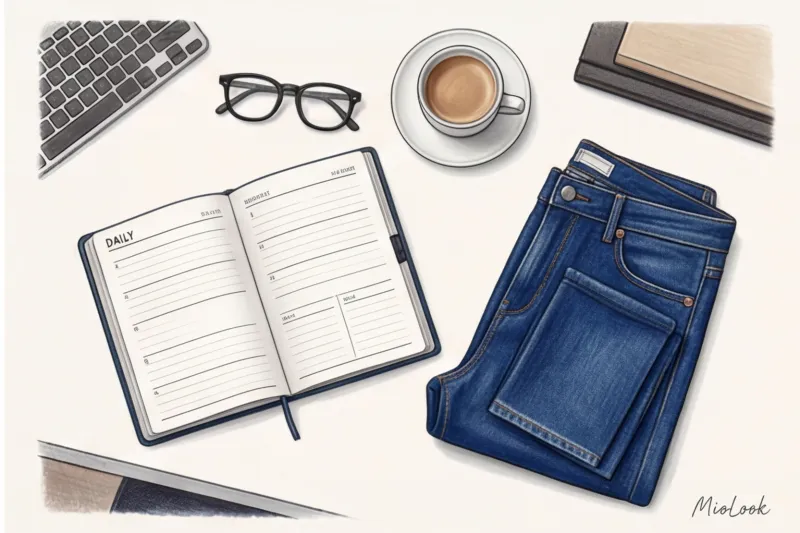 Джинсы в офис: как создать деловой образ с денимом и не нарушить дресс-код - 6