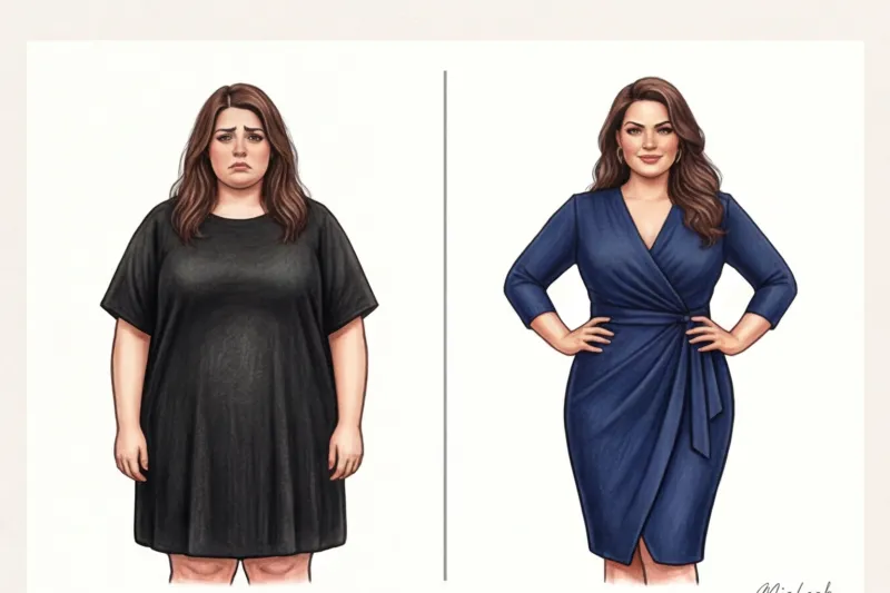 Типажи Ларсон и лишний вес: как меняются пропорции и как подбирать одежду - 2