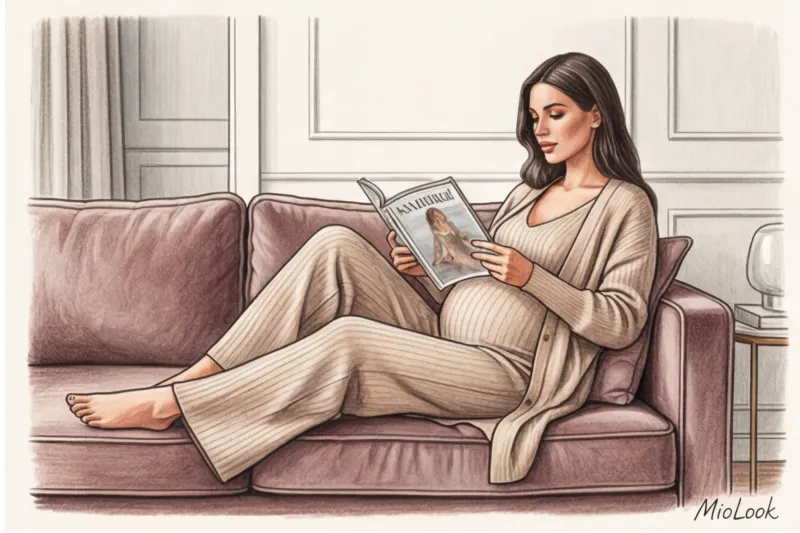 Домашняя одежда для беременных: комфорт без потери стиля - 3