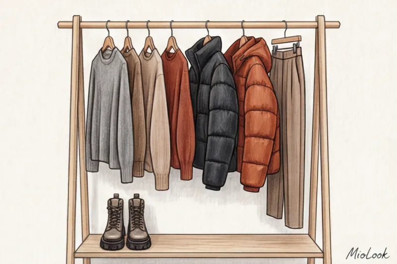 Зимний гардероб мамы: как не замерзнуть на прогулке с коляской и выглядеть стильно - 5