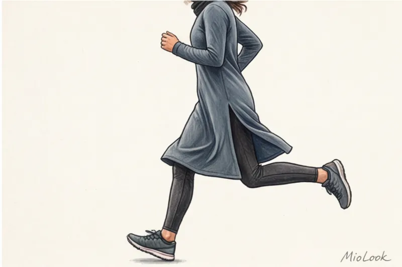 Закрытая одежда для бега на улице: многослойность и защита от непогоды - 9