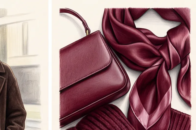 Бордовый и винный: с чем сочетать самый благородный тренд сезона - 3