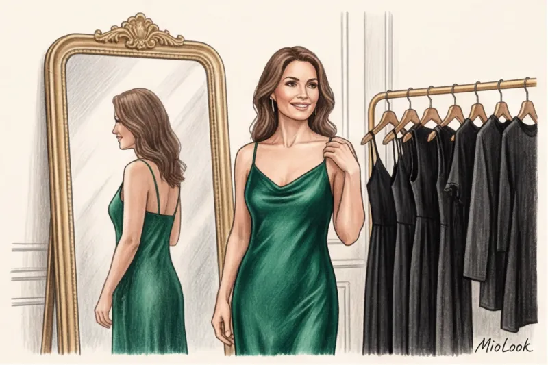 Evening looks for women over 40: style and status