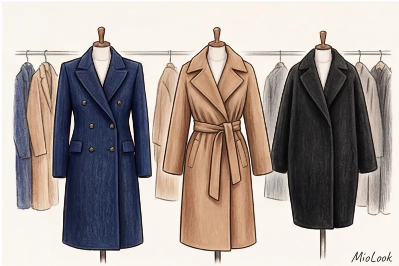 Базовое пальто и верхняя одежда по типу фигуры - 9