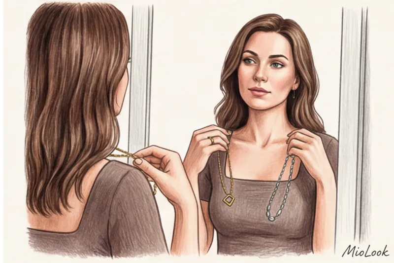 Как подобрать колье и цепочки под вырез одежды: наглядный гид - 6