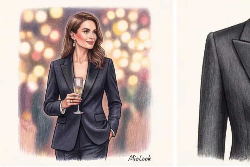 How to Wear a Women's Tuxedo for Evening Wear: Tips