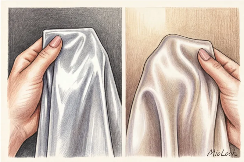 Как найти настоящий шелк в секонд-хенде: визуальные и тактильные признаки качества - 9