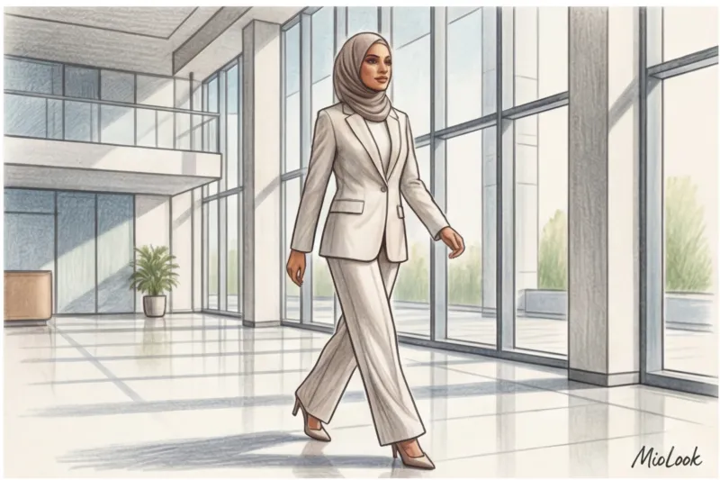 Summer Business Attire for Muslim Women: Style and Comfort
