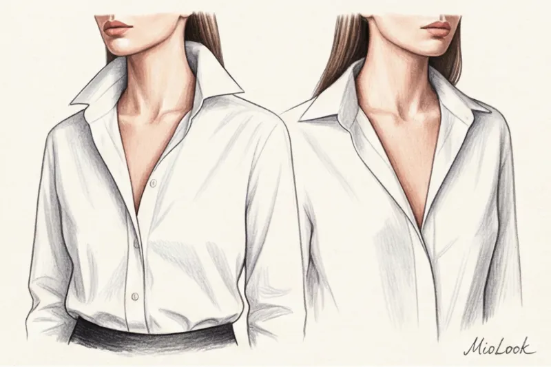 Как визуально удлинить шею: горловины, украшения и прически - 2